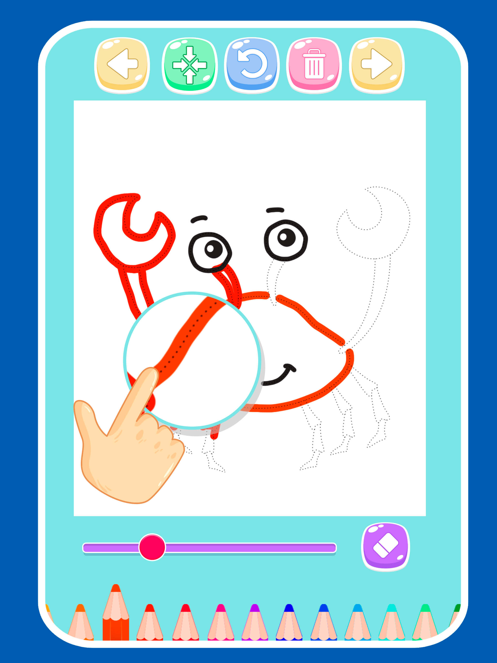 Connect dots & paint – jungle screenshot 8