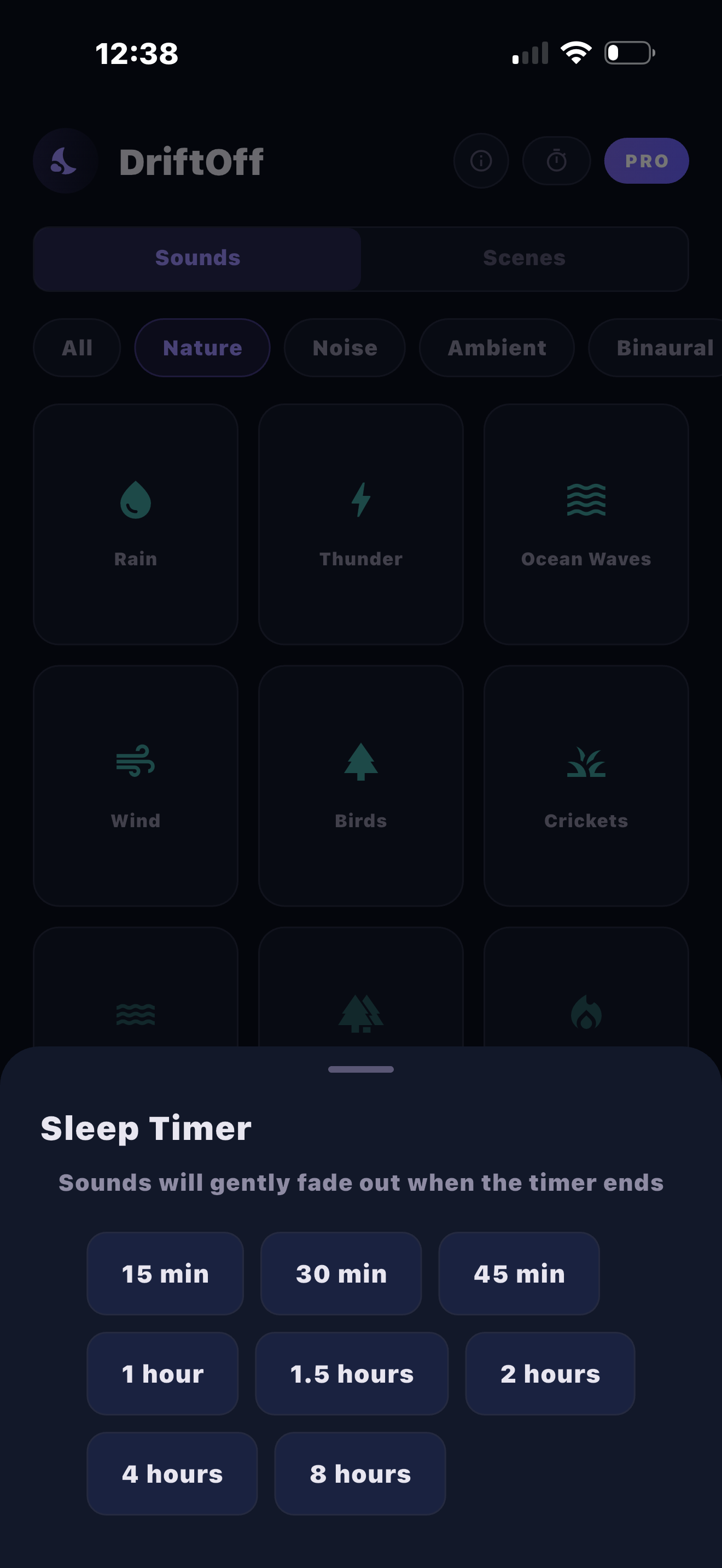 DriftOff — Sleep Sounds