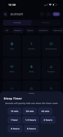 DriftOff — Sleep Sounds Screenshot 3 of 6
