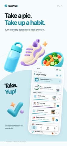 TakeYup! screenshot 1