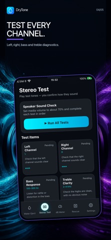 Water Eject Cleaner: DryTone iPhone screenshot