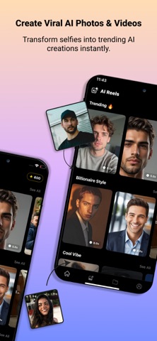 AI Photo & Video Creator iPhone screenshot