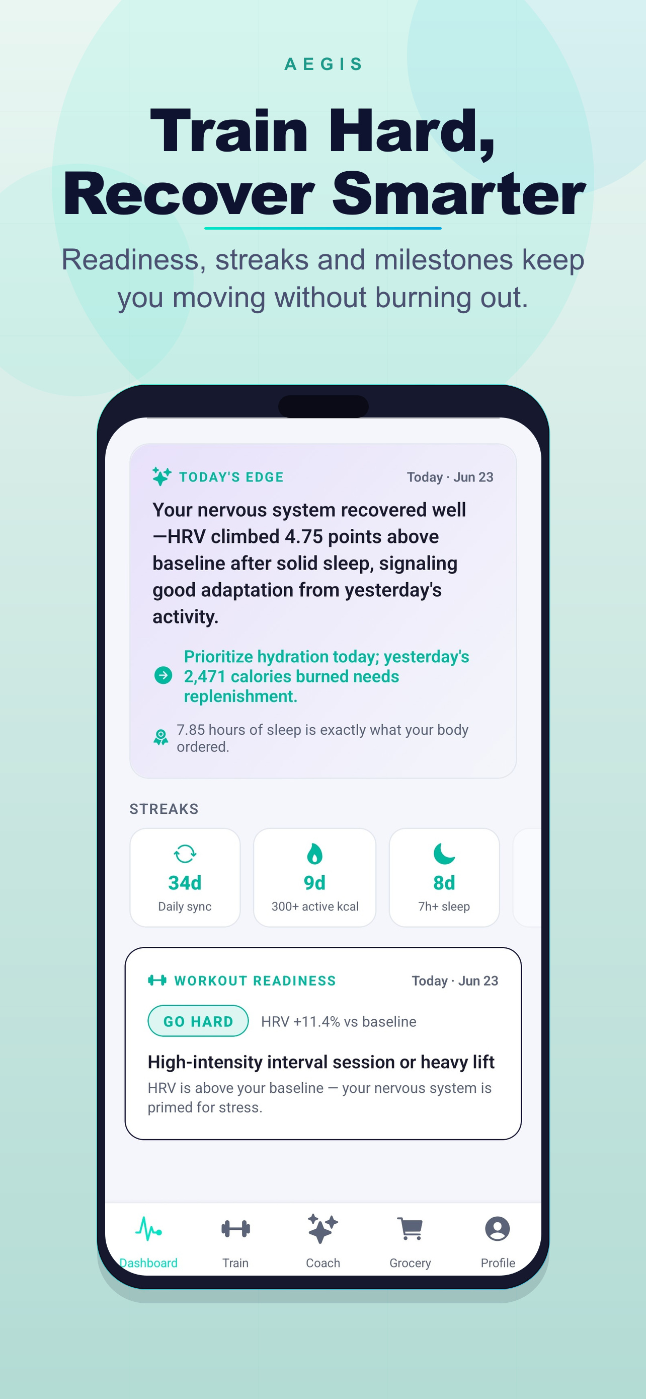 Aegis: AI Health Coach screenshot 3