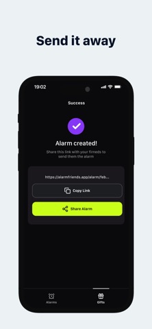 Alarm Friends: Wake Someone Up iPhone screenshot