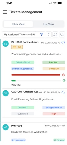 Rezolve.ai iPhone screenshot