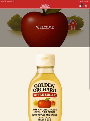 Golden Orchard iPad screenshot