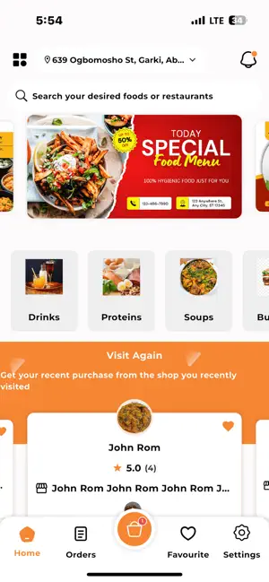 Wakafoods screenshot 2