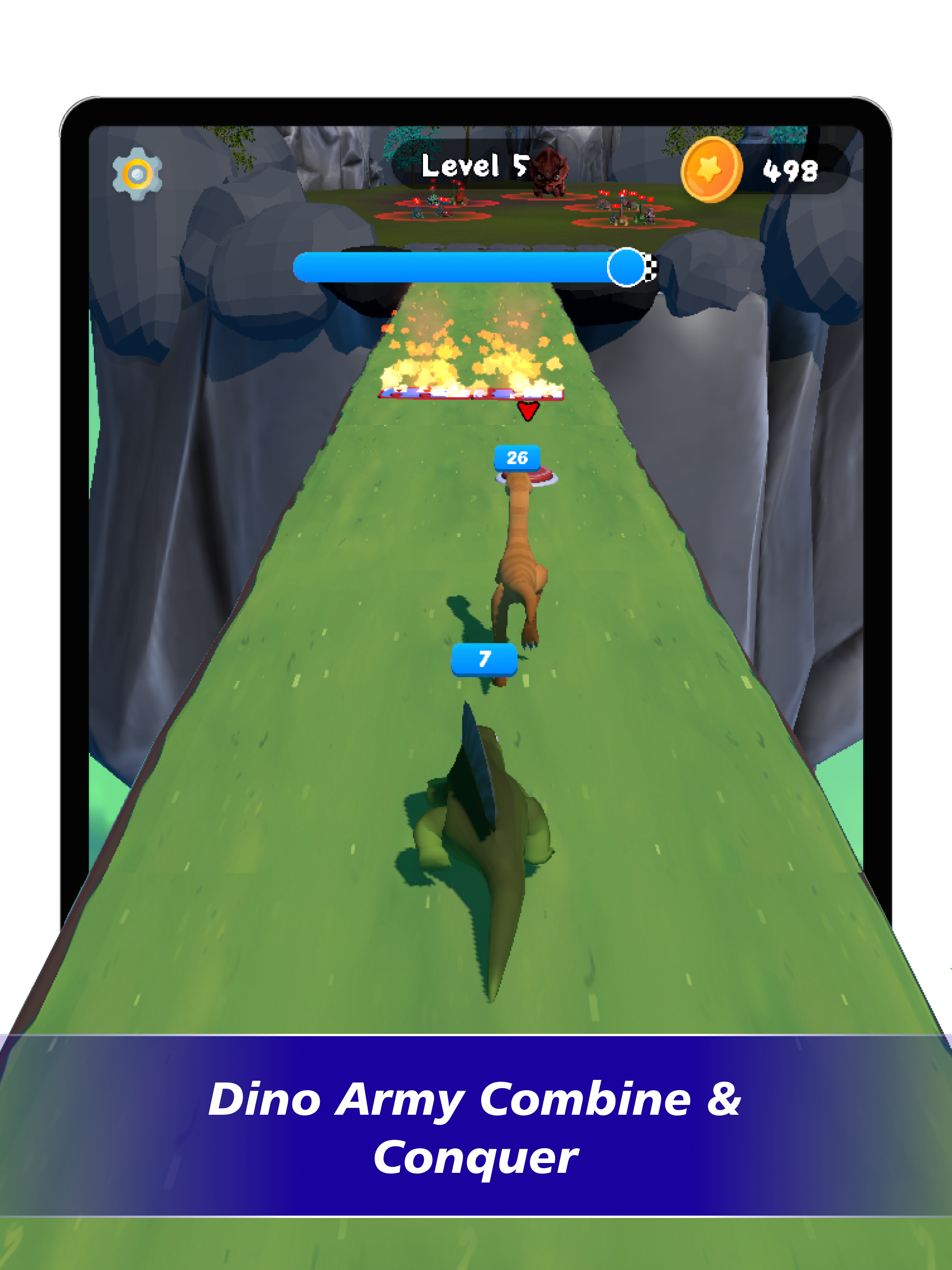 Dino Clash: Escape Run