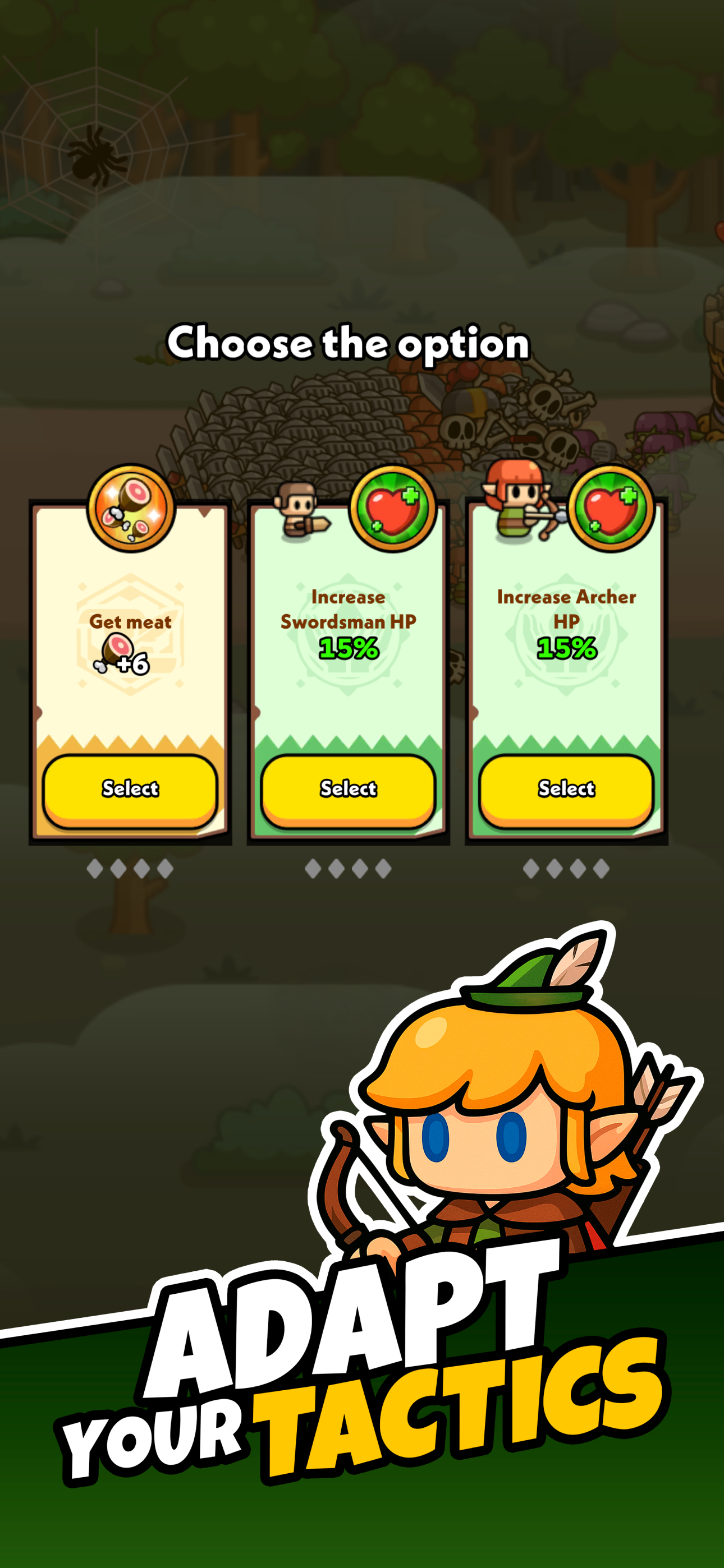 Tiny Warriors Rush - Idle TD