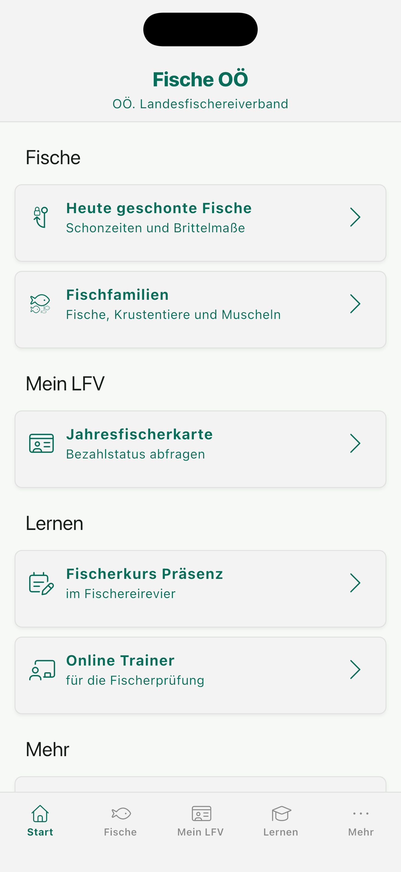 Fische OÖ - Schonbestimmungen screenshot 3