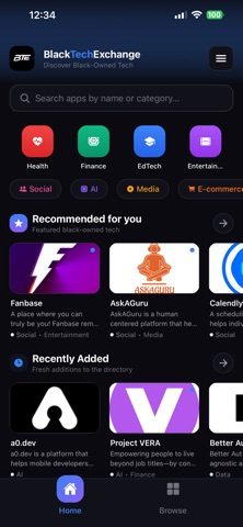 Black Tech Exchange Screenshot 1 of 3