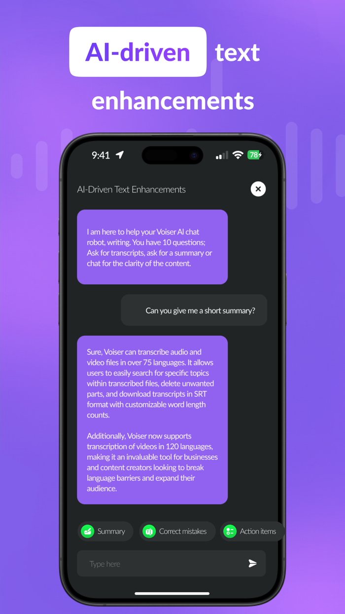 Speech to Text Transcribe AI
