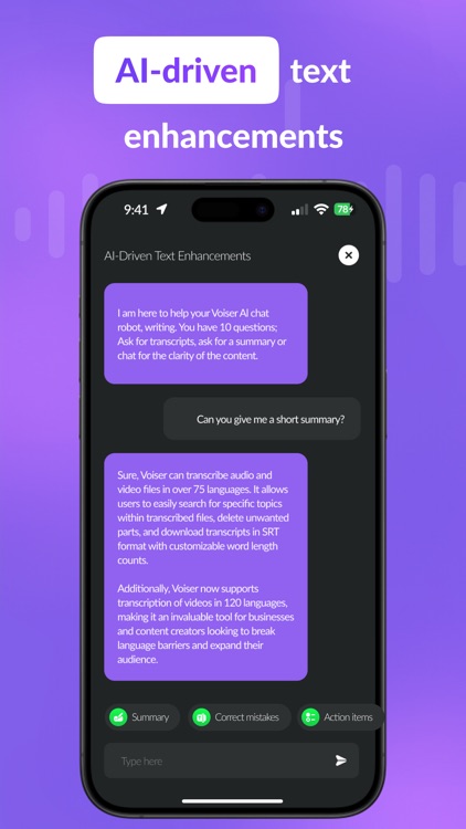Speech to Text: Transcribe AI screenshot-5