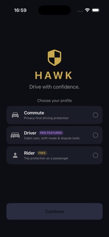 Hawk: Dashcam & Drive Recorder screenshot