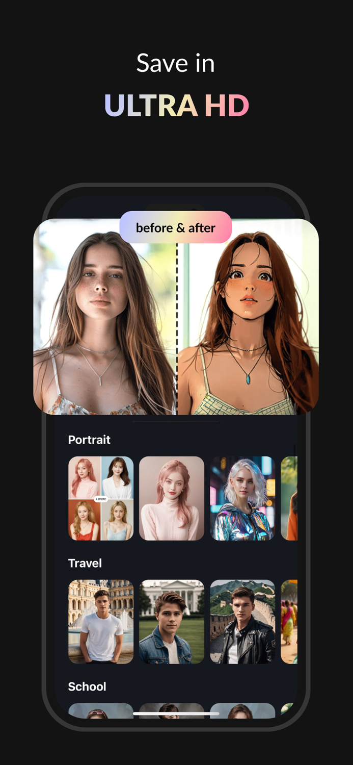 IA Image Filtre AI Generateur