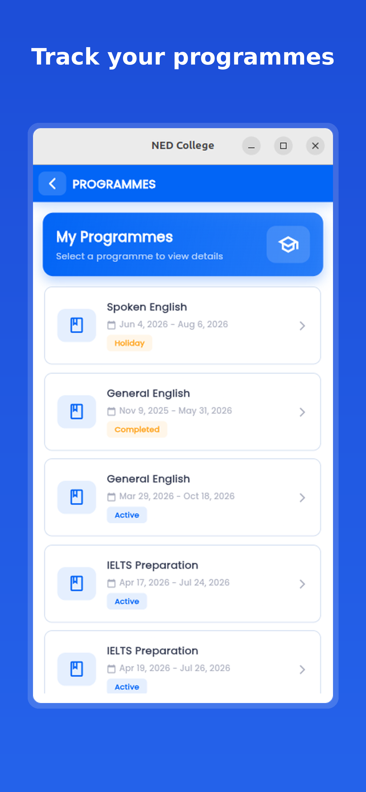 NED COLLEGE screenshot 6
