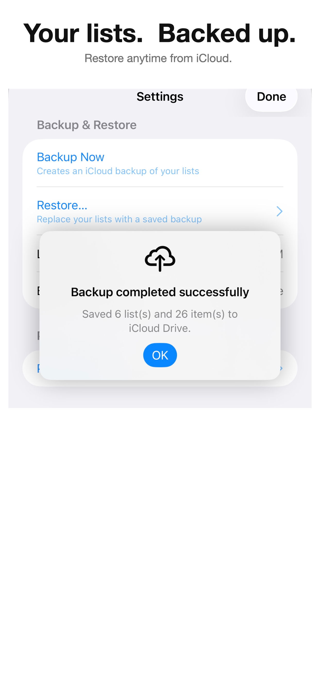 myListApp screenshot 4