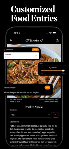 UMAMI WORLD - Food Diary screenshot