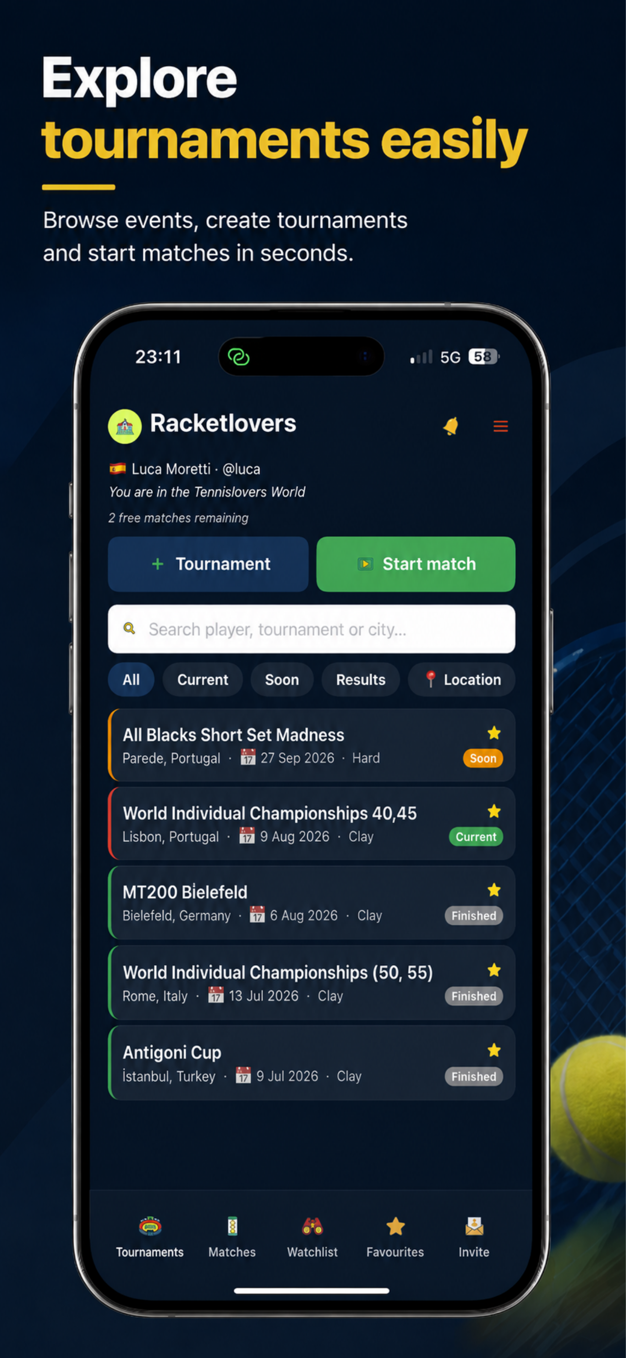 Racketlovers screenshot 6