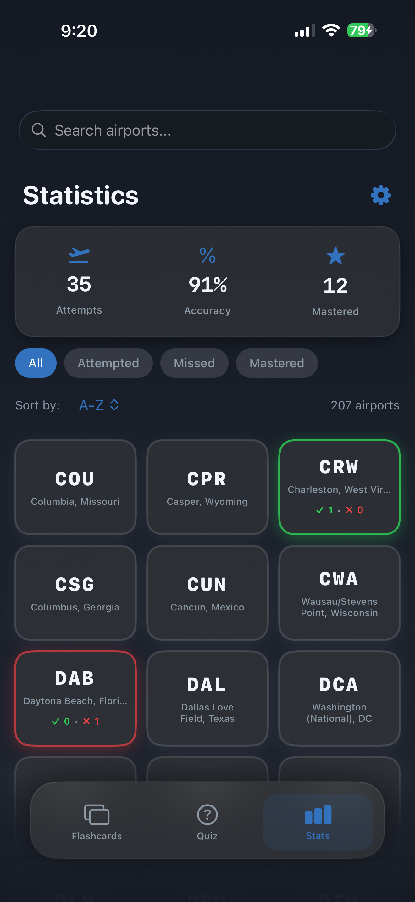 Learn Airport Codes screenshot 4