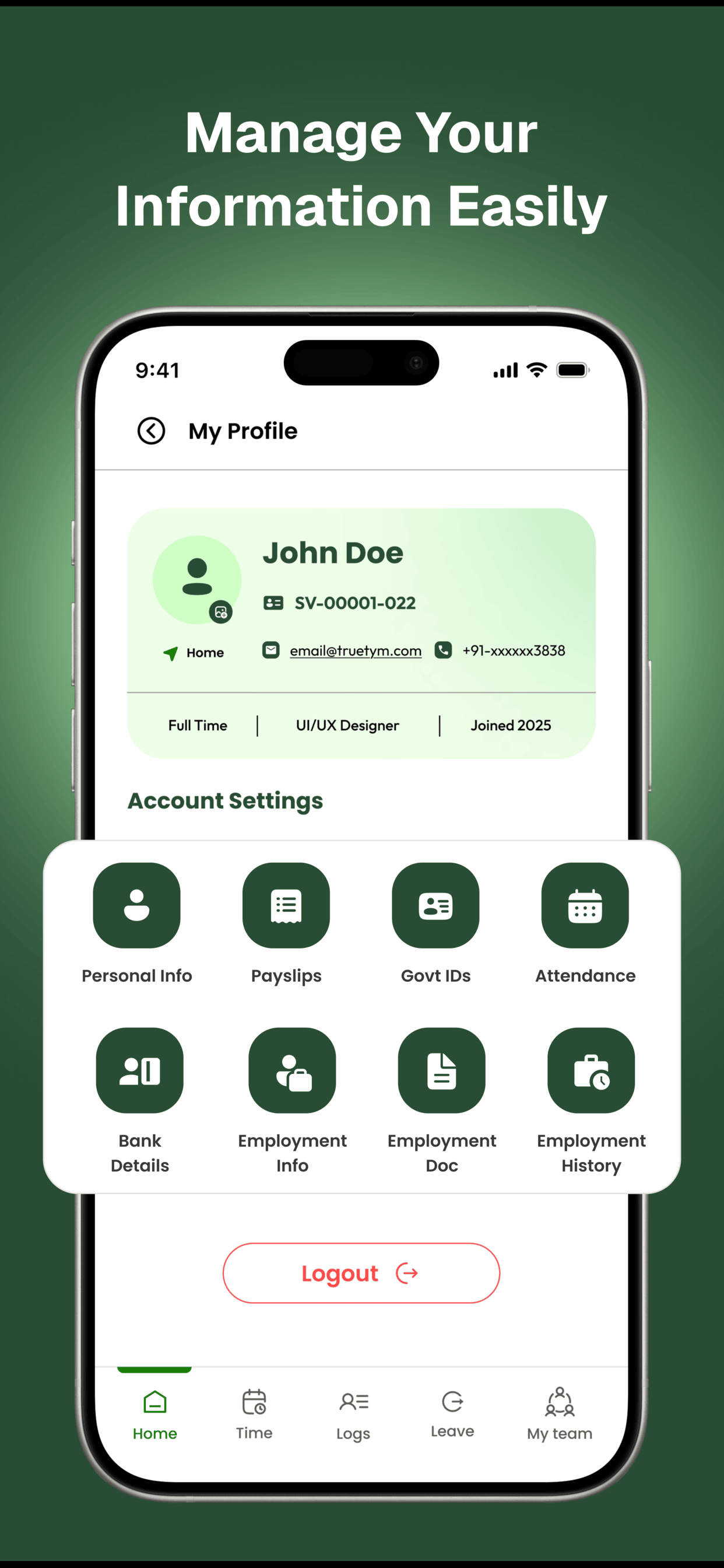 TrueTym screenshot 4