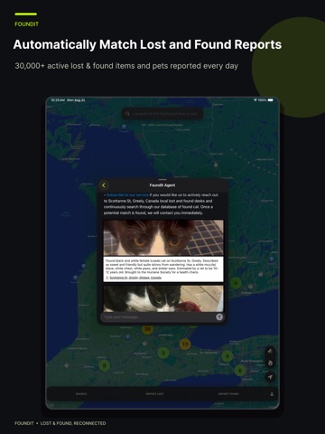 FoundIt: Find Lost Pet & Item iPad screenshot