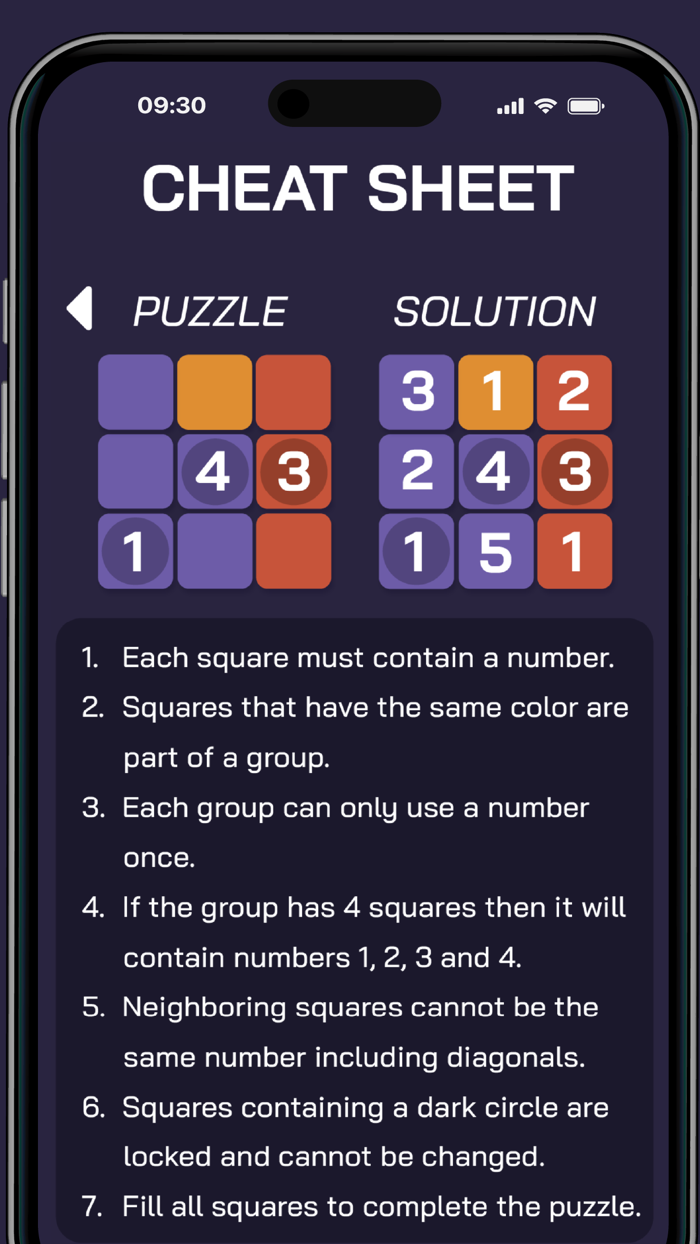 Color Sudoku Logic Blocks