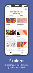 Hablemos Sin Filtro screenshot #3 for iPhone