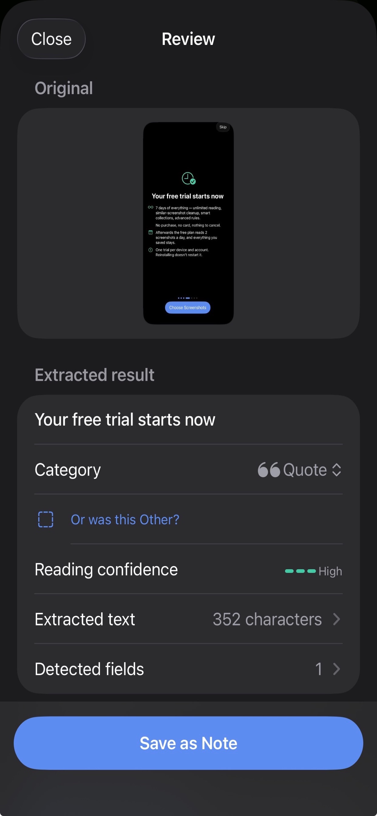Screenshot 6 of Screenshot Inbox: Read & Act