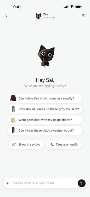 Curate Fashions - AI Stylist screenshot 1