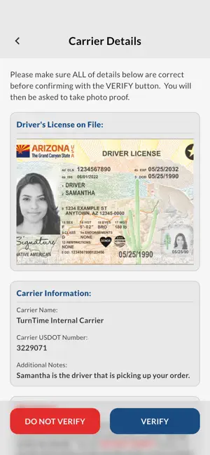 TurnTime Verify screenshot 2