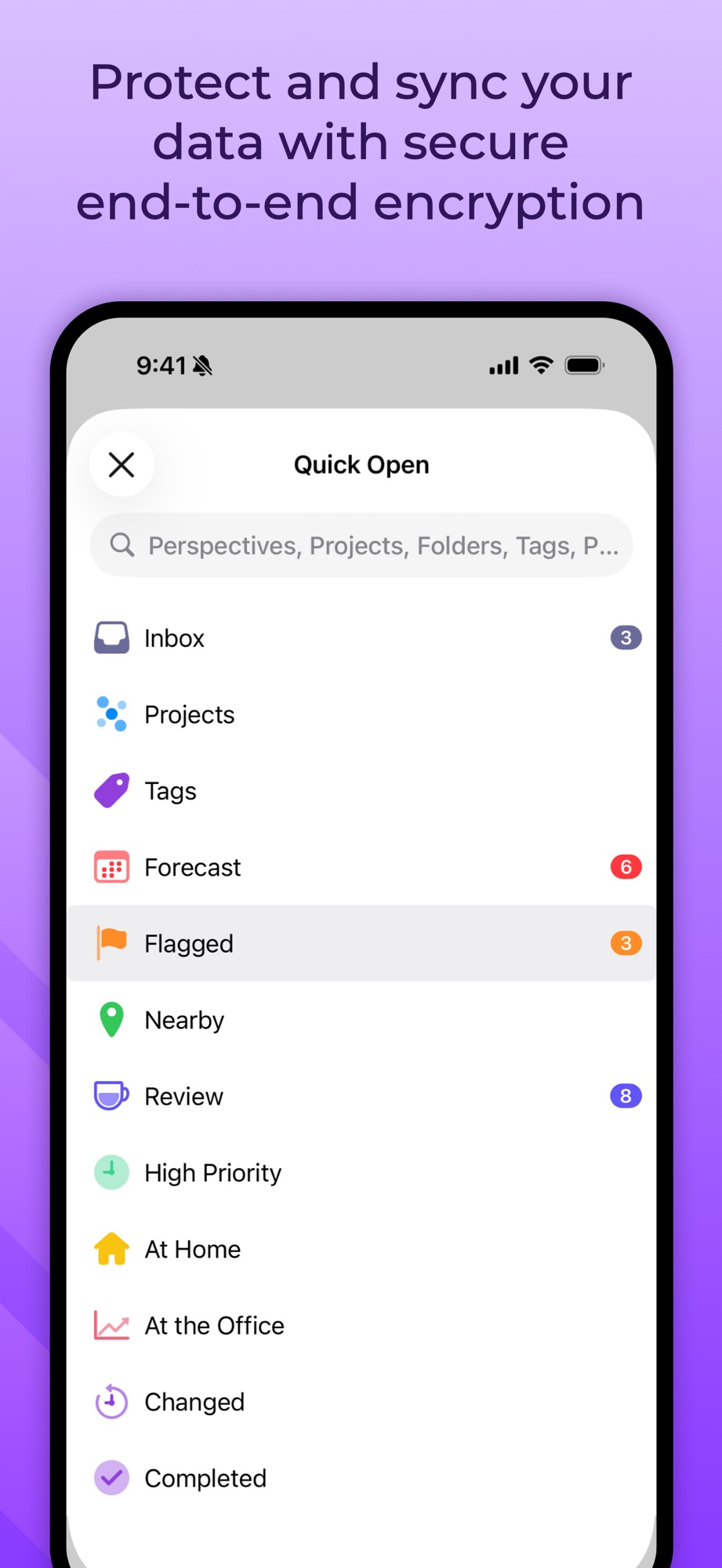 OmniFocus 4 screenshot 9