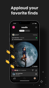Needle Music screenshot