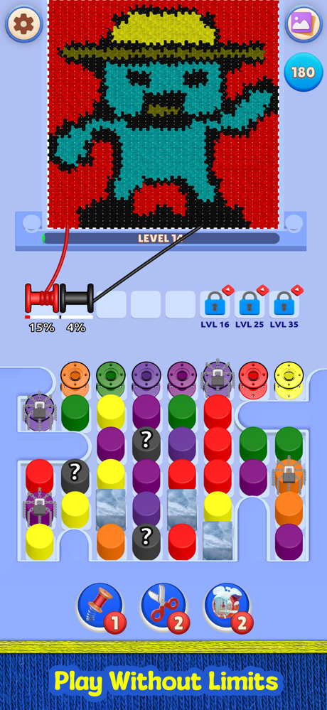 Wool Knit Sort Yarn Puzzle screenshot 5