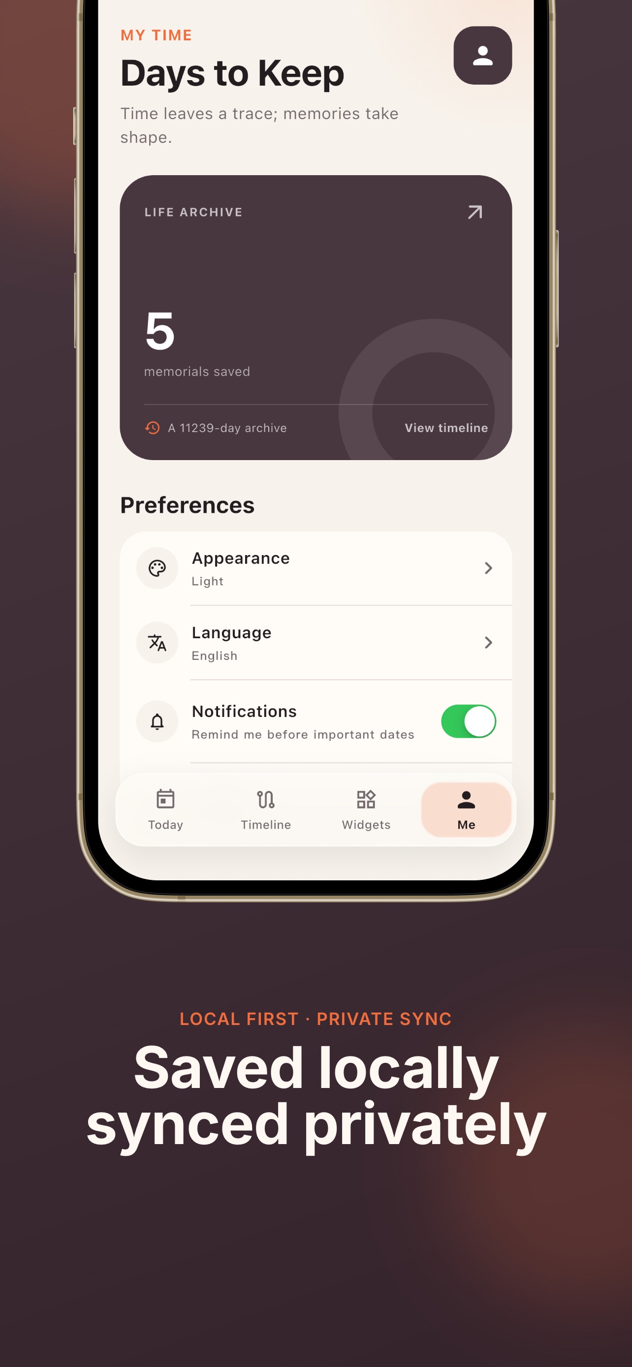Screenshot 5 of Days to Keep