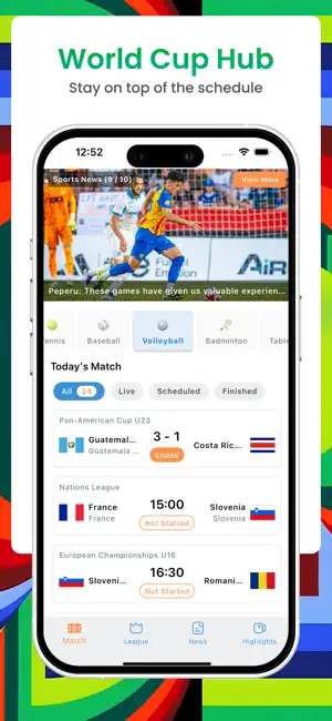 Black Feather Sports screenshot 1