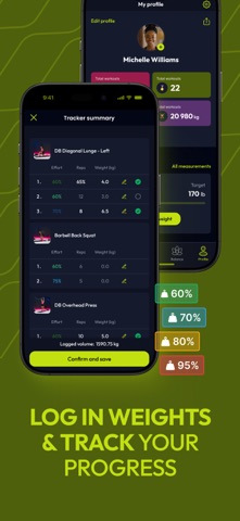 Resilient: strength workouts screenshot