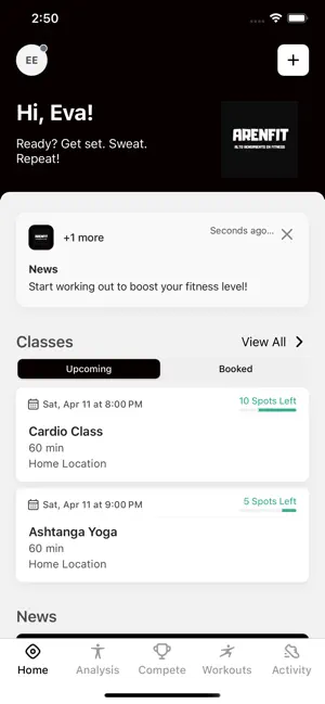 ArenFitness screenshot 2