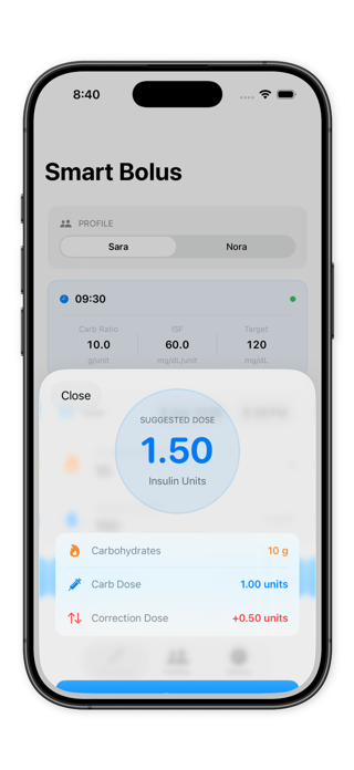 Smart Bolus Screenshot 4 of 5