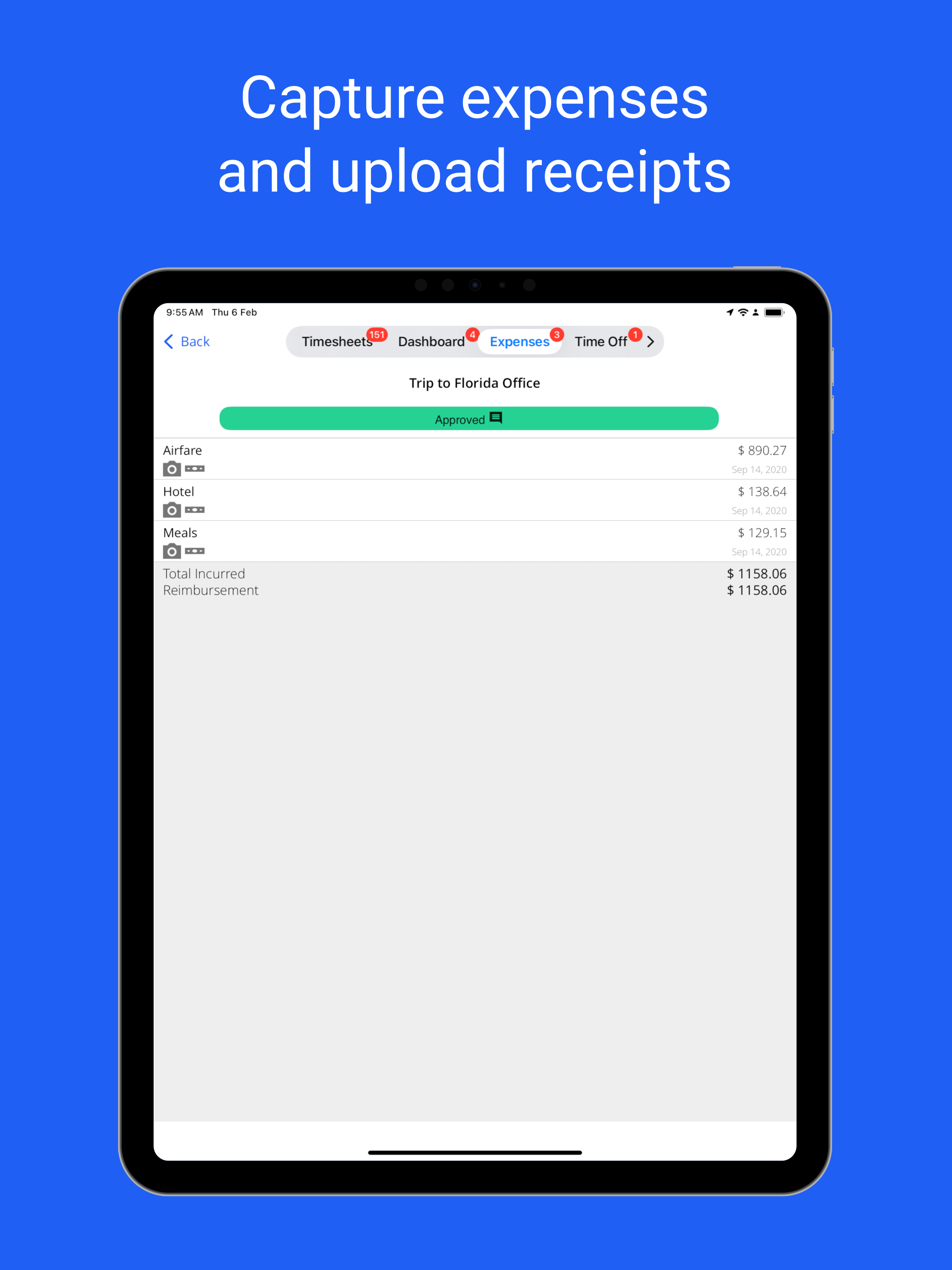 Replicon - Timesheets with GPS