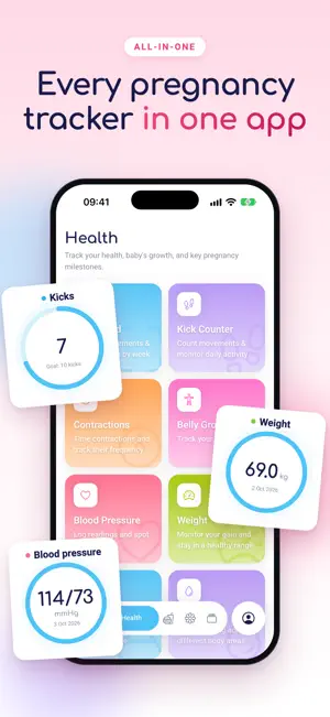 Baby Novum: Pregnancy Tracker screenshot 2