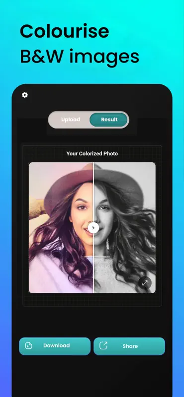 AI Photo Colorizer & Restorer screenshot 2 of 4