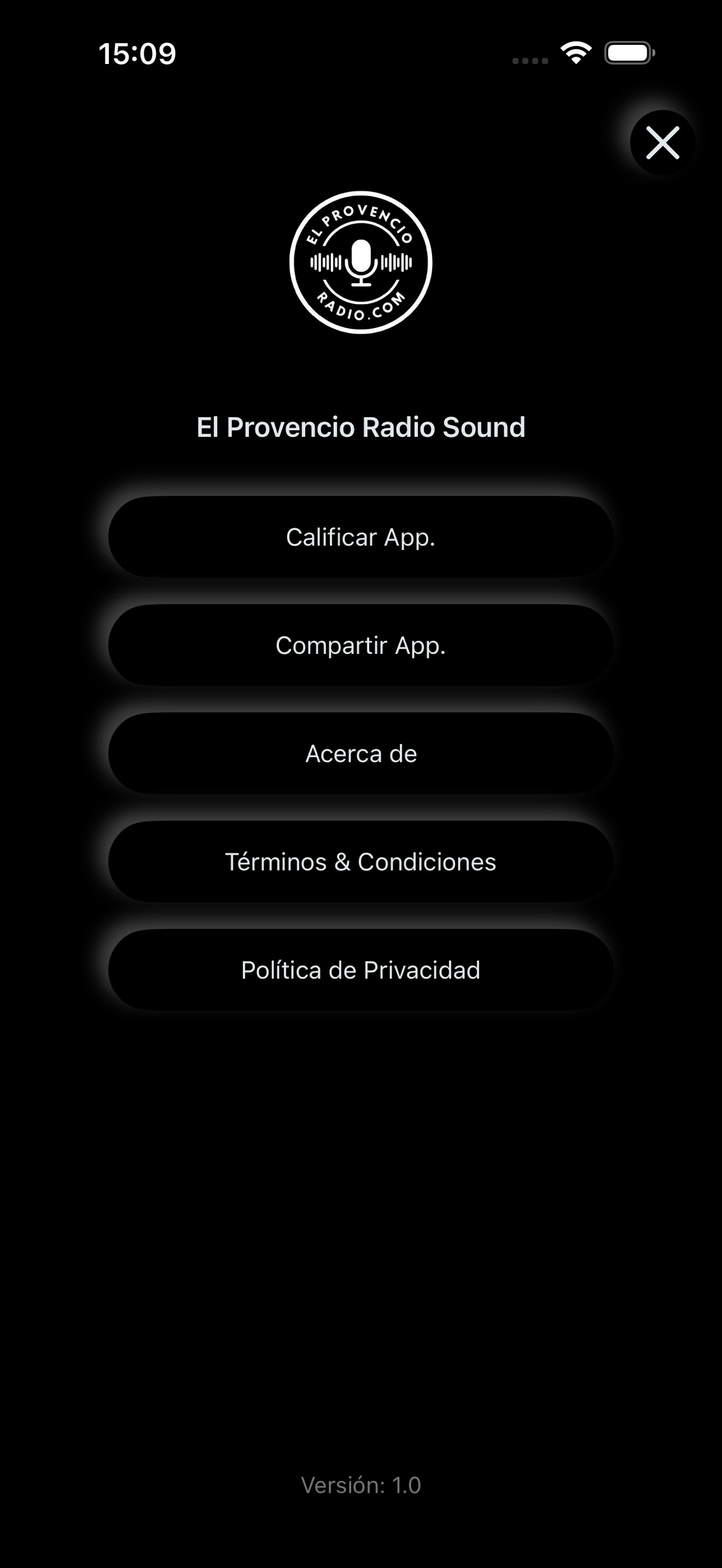 Screenshot 3 of El Provencio Radio Sound