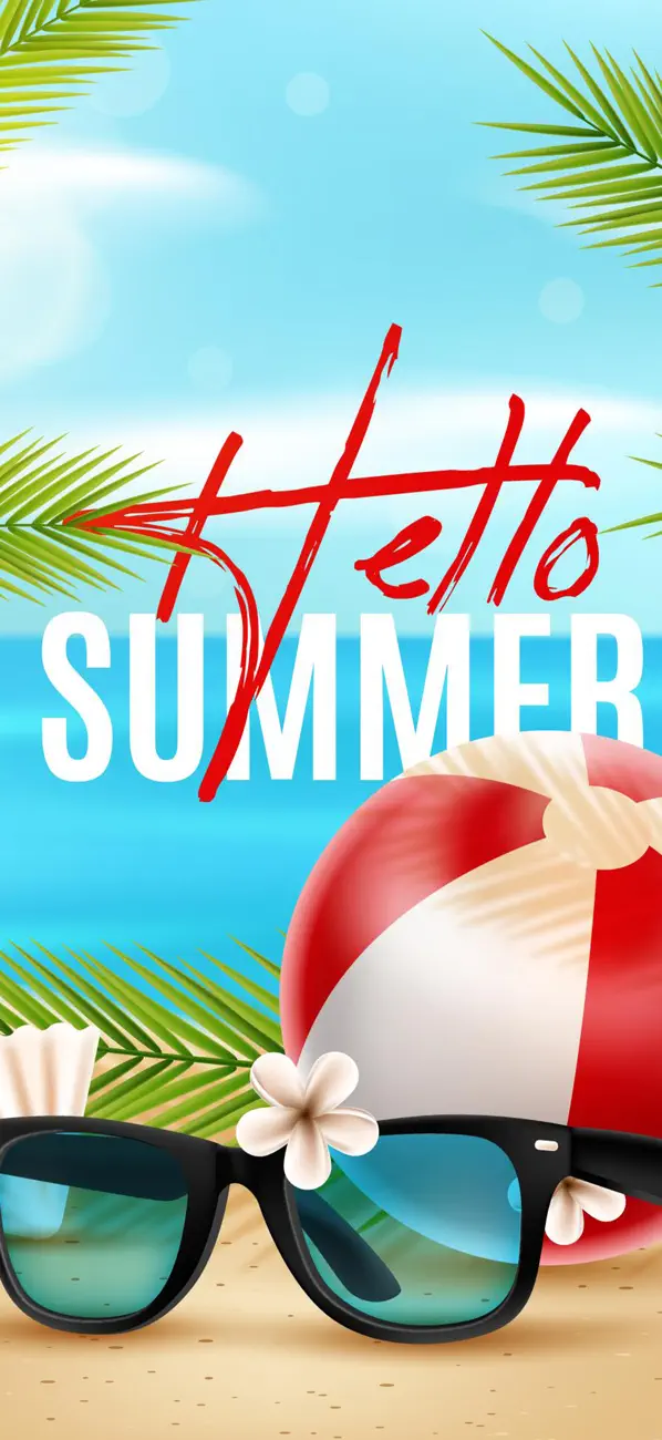 Screenshot #1 pour Summer Beach Fun Stickers