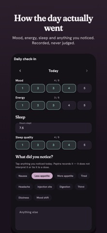 Peptra – Peptide & Dose Log Screenshot 7 of 10