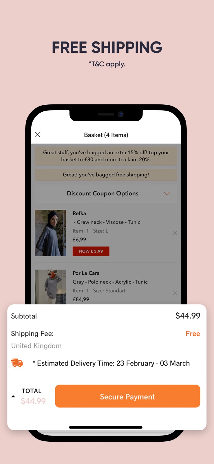Modanisa: Online Fashion Shop iphone screenshot 1