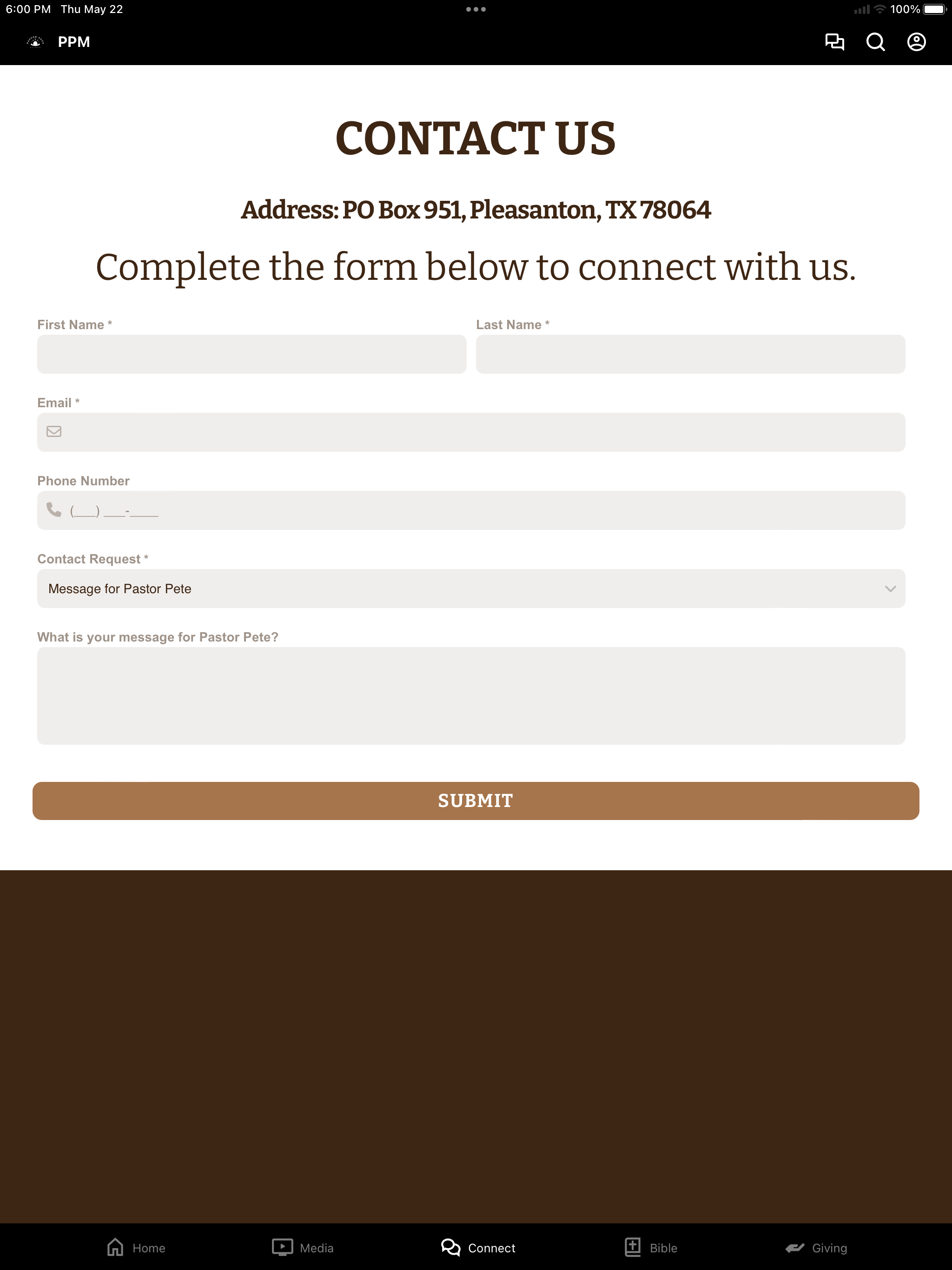 Pastor Pete Ministries