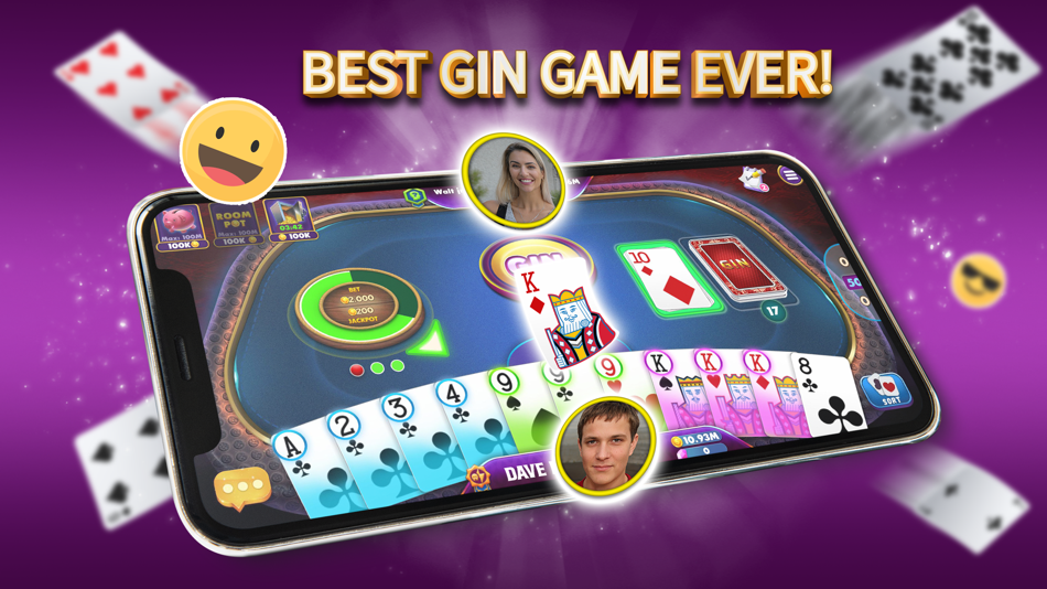 Gin Rummy Elite: Online Game - 1.38 - (iOS)