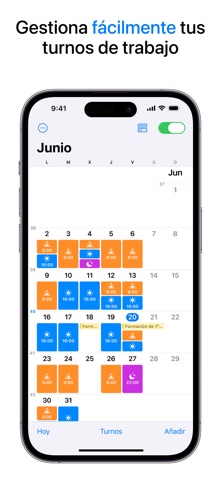 Supernova: Calendario Turnos screenshot