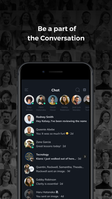 Conversation Insurance iPhone screenshot 2 - Social Networking app